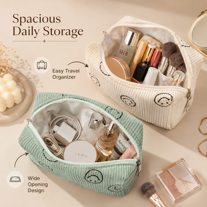 Beige + Pea Green