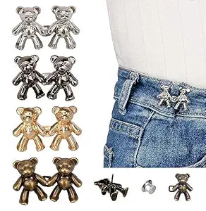 Kawn® 4Pcs Bear Waist Buttons Set – A