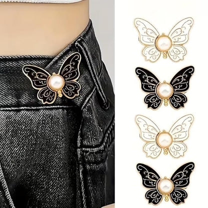 Kawn® 4Pcs Adjustable Waist Button Pins – Butterfly