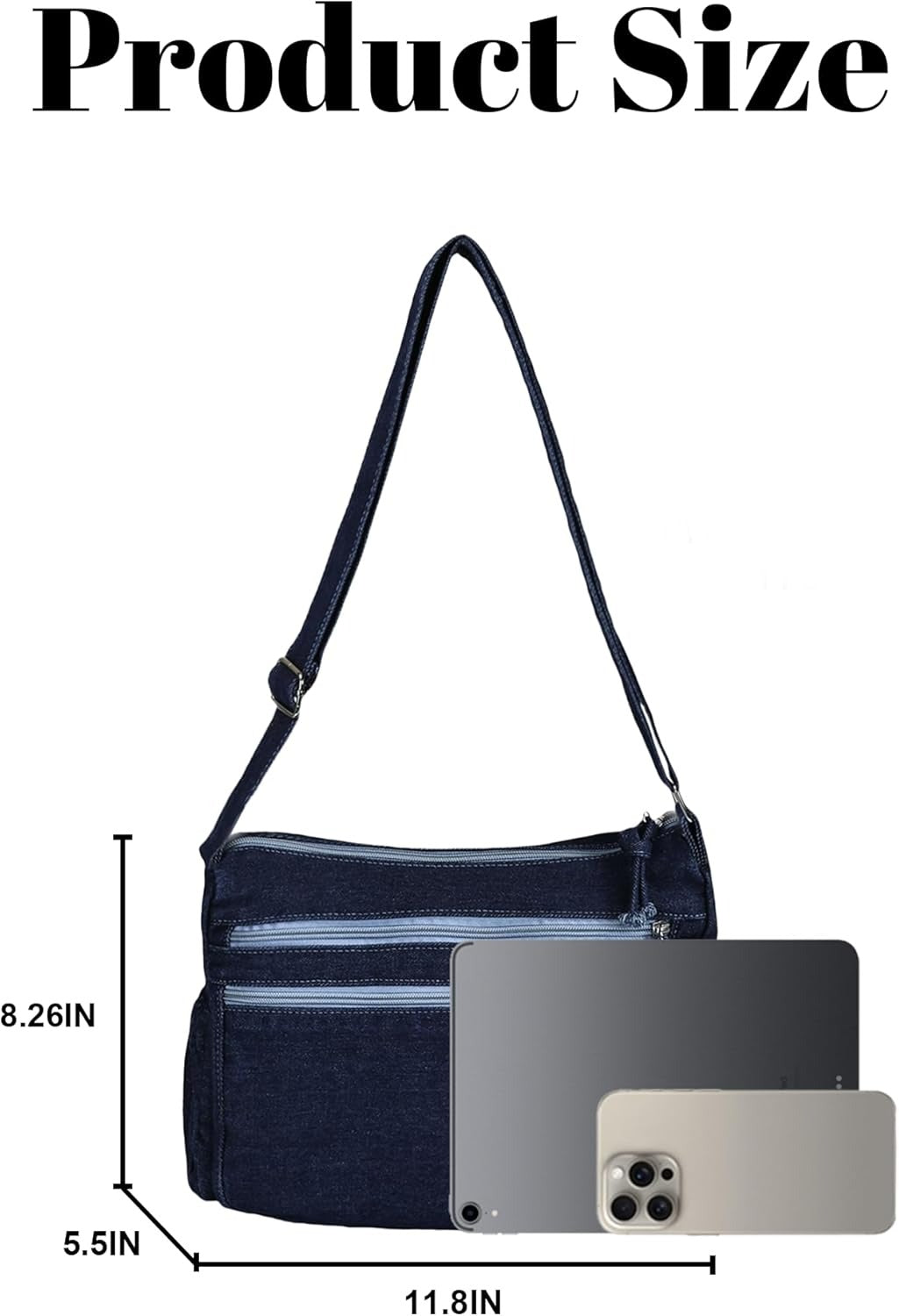 Crossbody – Navy Blue