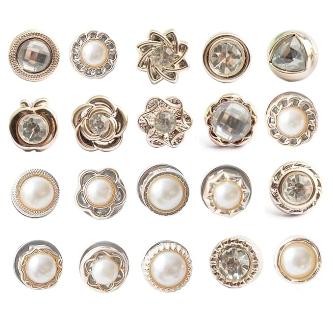 Kawn® 20Pcs Pearl Brooch Pins Set