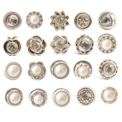 Kawn® 20Pcs Pearl Brooch Pins Set
