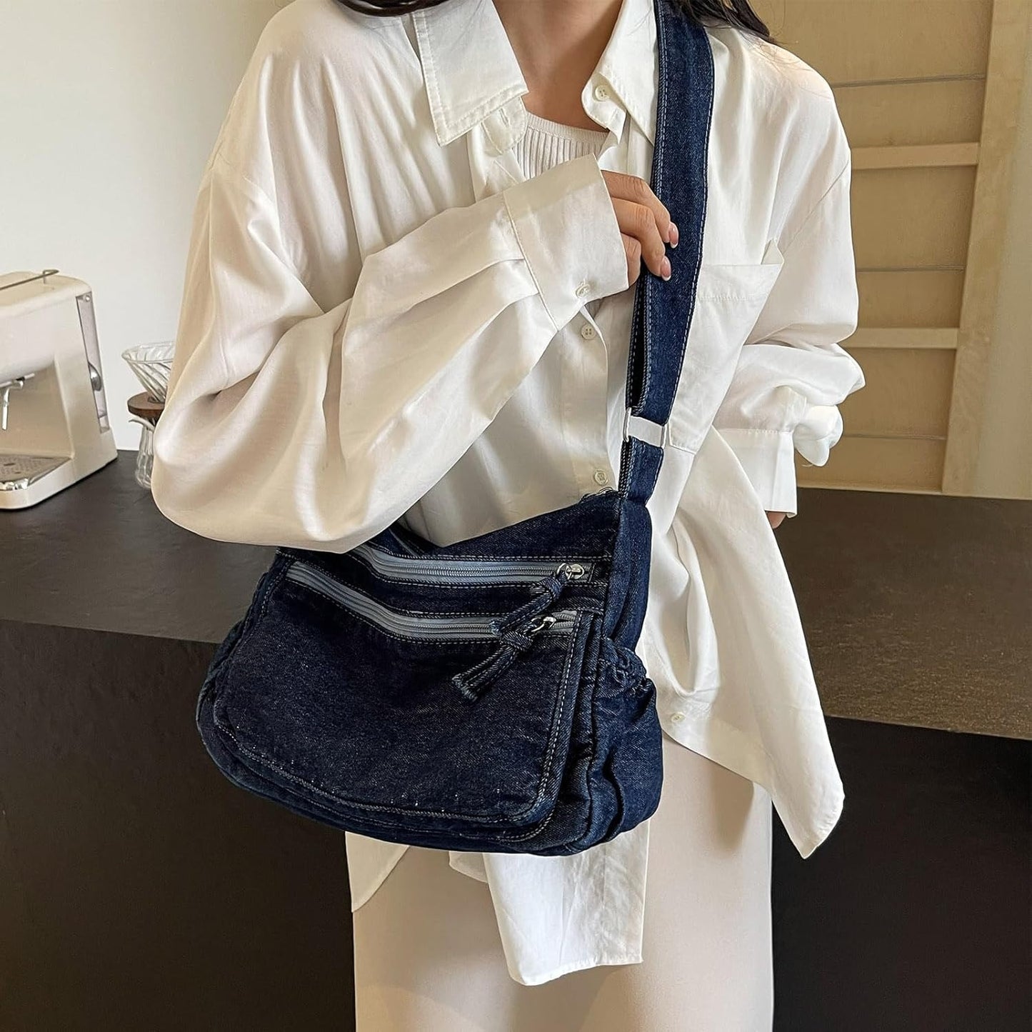 Crossbody – Navy Blue