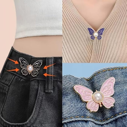 Kawn® 4Pcs Butterfly Waist Buttons Set