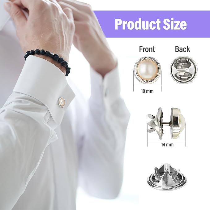 Kawn® 20Pcs Pearl Brooch Pins Set