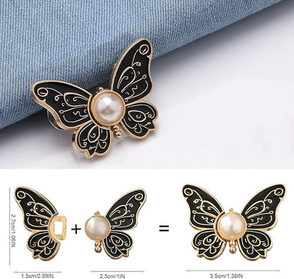 Kawn® 4Pcs Butterfly Waist Buttons Set