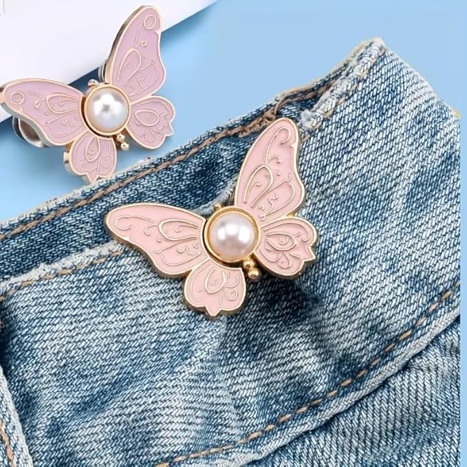 Kawn® 4Pcs Butterfly Waist Buttons Set
