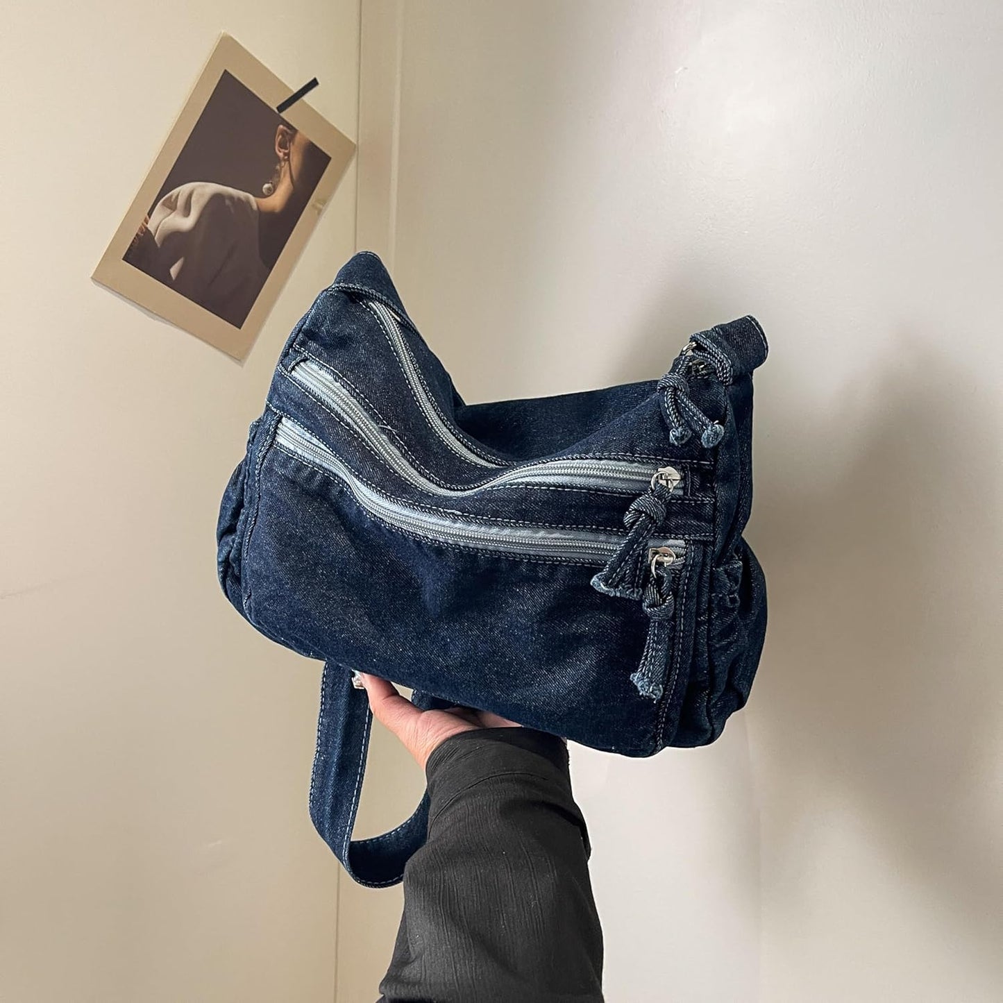 Crossbody – Navy Blue