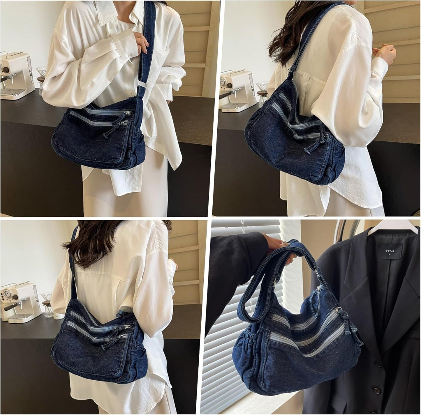 Crossbody – Navy Blue