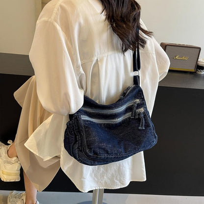 Crossbody – Navy Blue