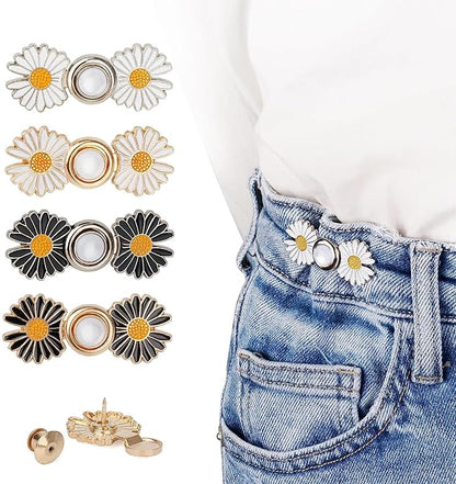 Kawn® 4Pcs Adjustable Waist Buttons – Daisy