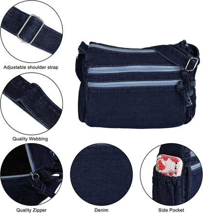 Crossbody – Navy Blue
