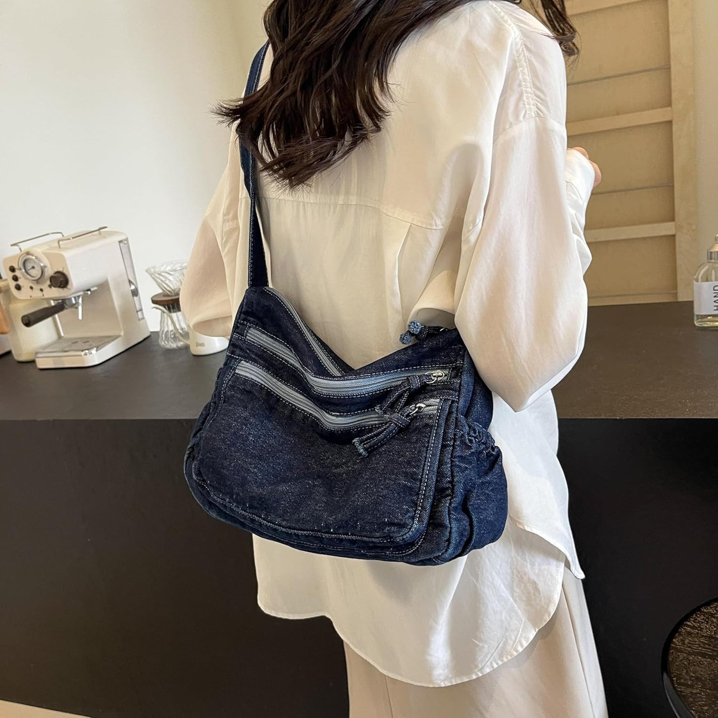 Crossbody – Navy Blue
