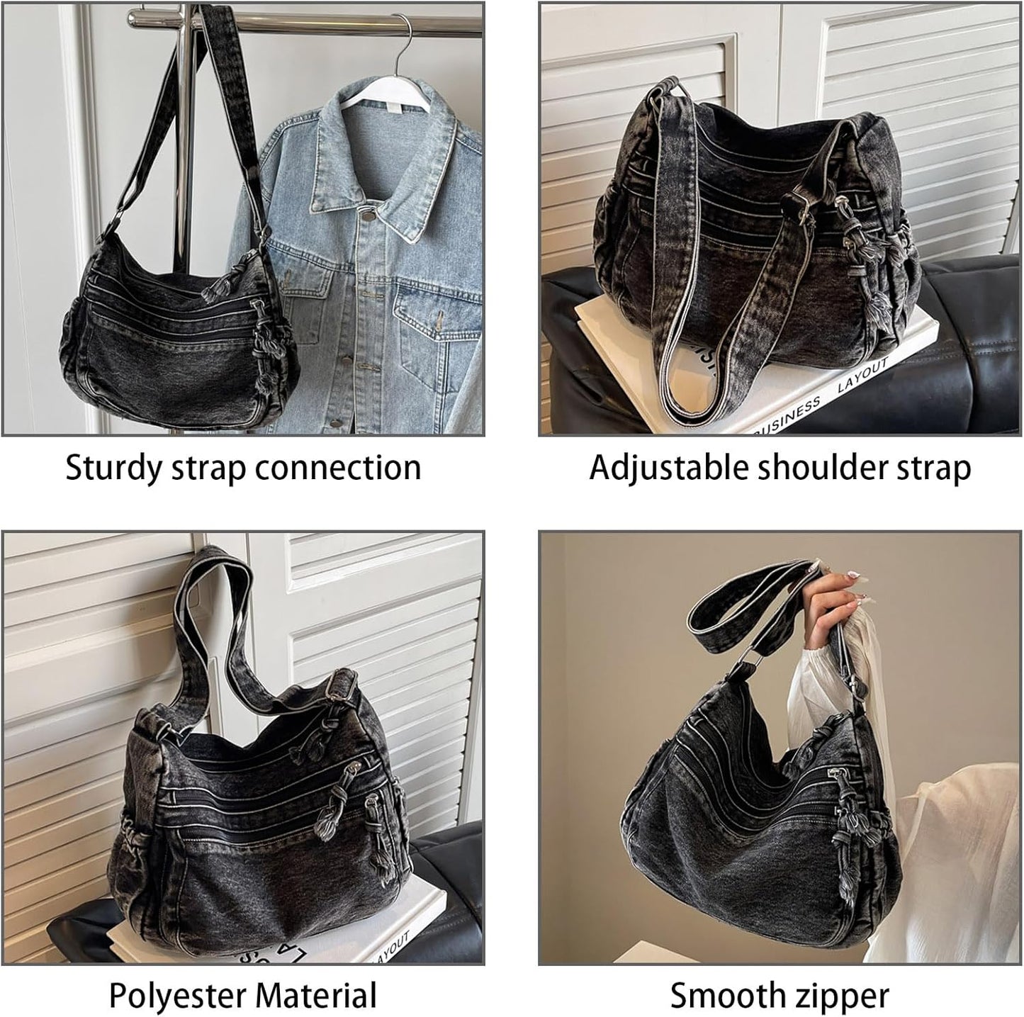 Crossbody – Black