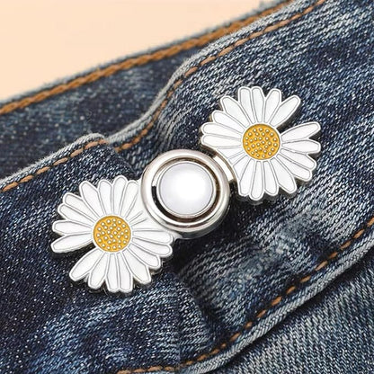 Kawn® 4Pcs Adjustable Waist Buttons – Daisy