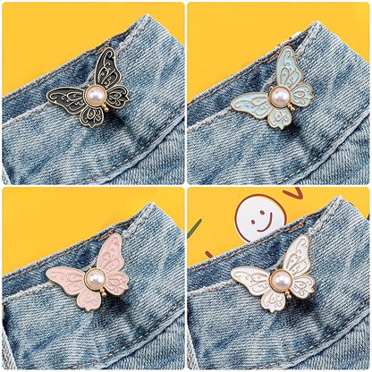 Kawn® 4Pcs Butterfly Waist Buttons Set